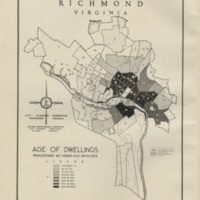 Age of Dwellings in Richmond, Bartholomew, 1946