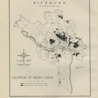 Location of Negro Areas, Bartholomew, 1946