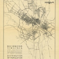 Distribution of Population in Richmond, Bartholomew, 1940